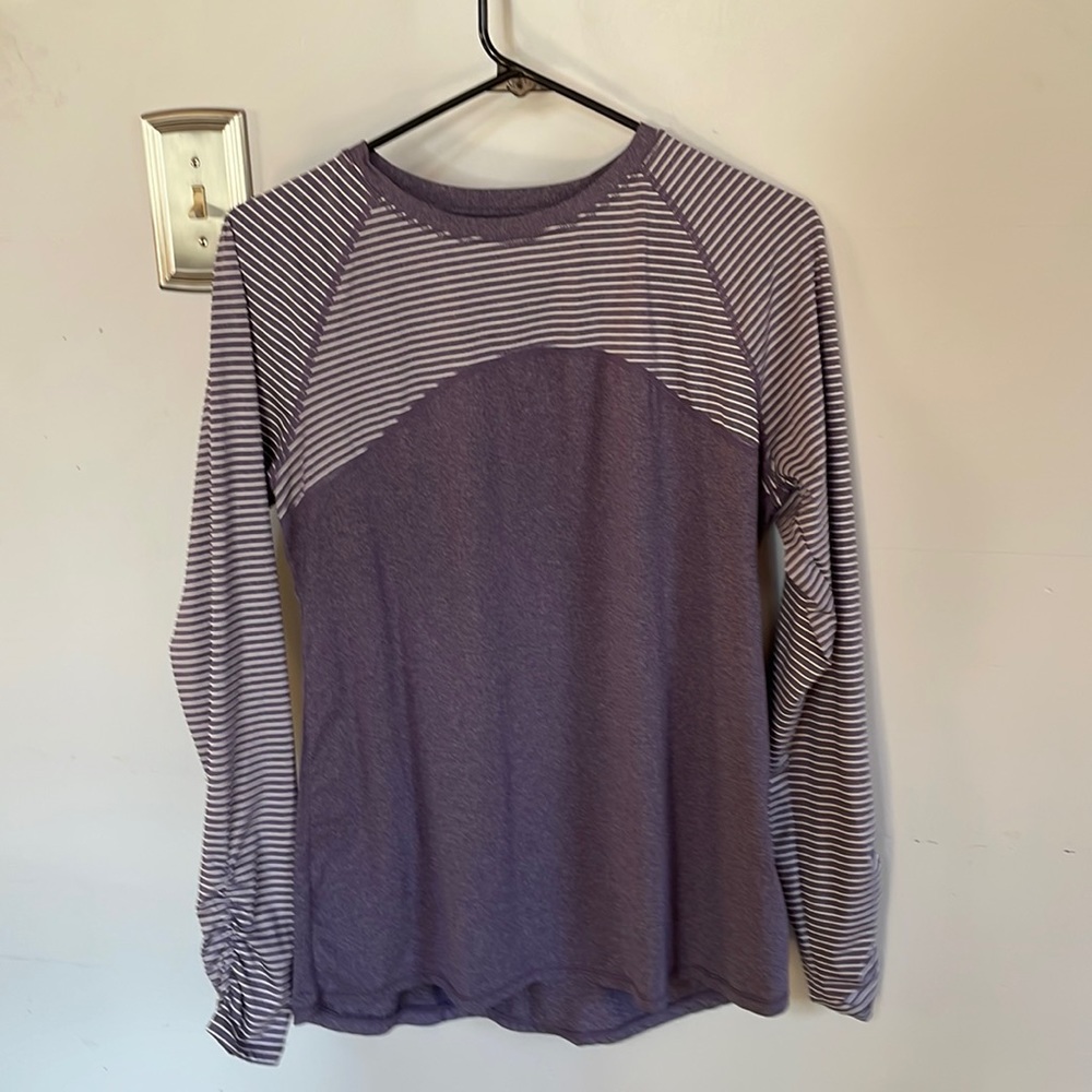 Polyester/spandex top
